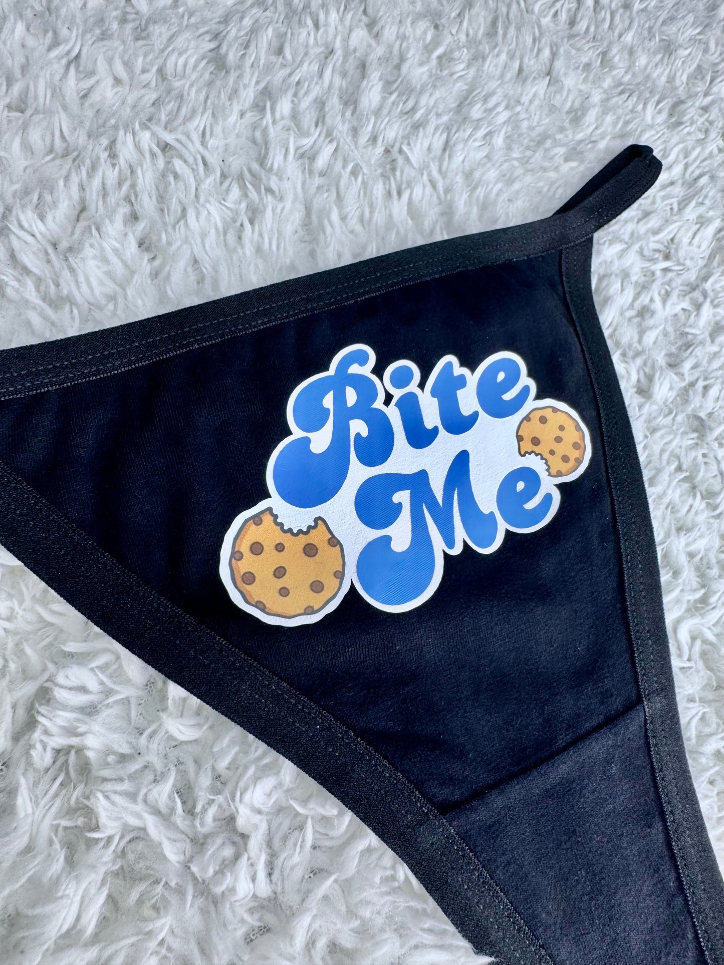 "Bite Me" Thong