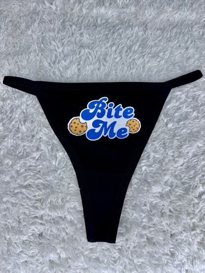 "Bite Me" Thong